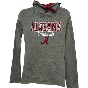 Alabama Crimson Tide Colosseum Sweatshirt Gray/Red, Size Small
